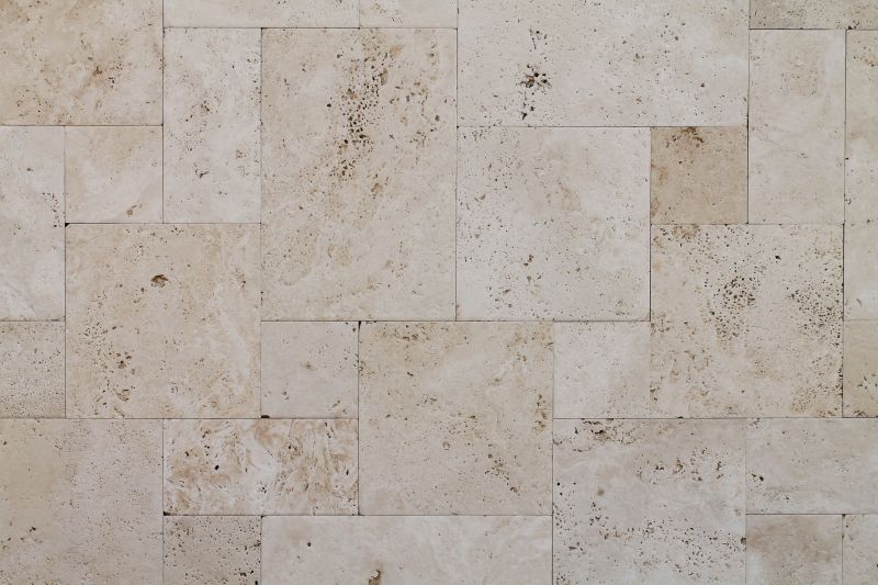 Travertine Tile Replacement detail